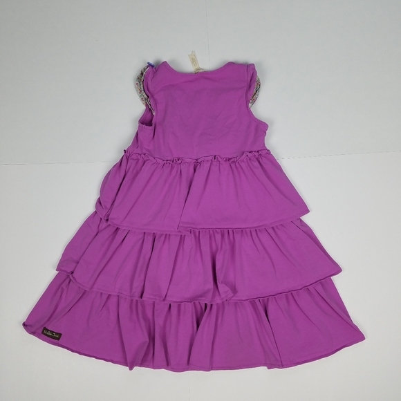 Matilda Jane purple ruffle swinging away dress 10 - Picture 3 of 6